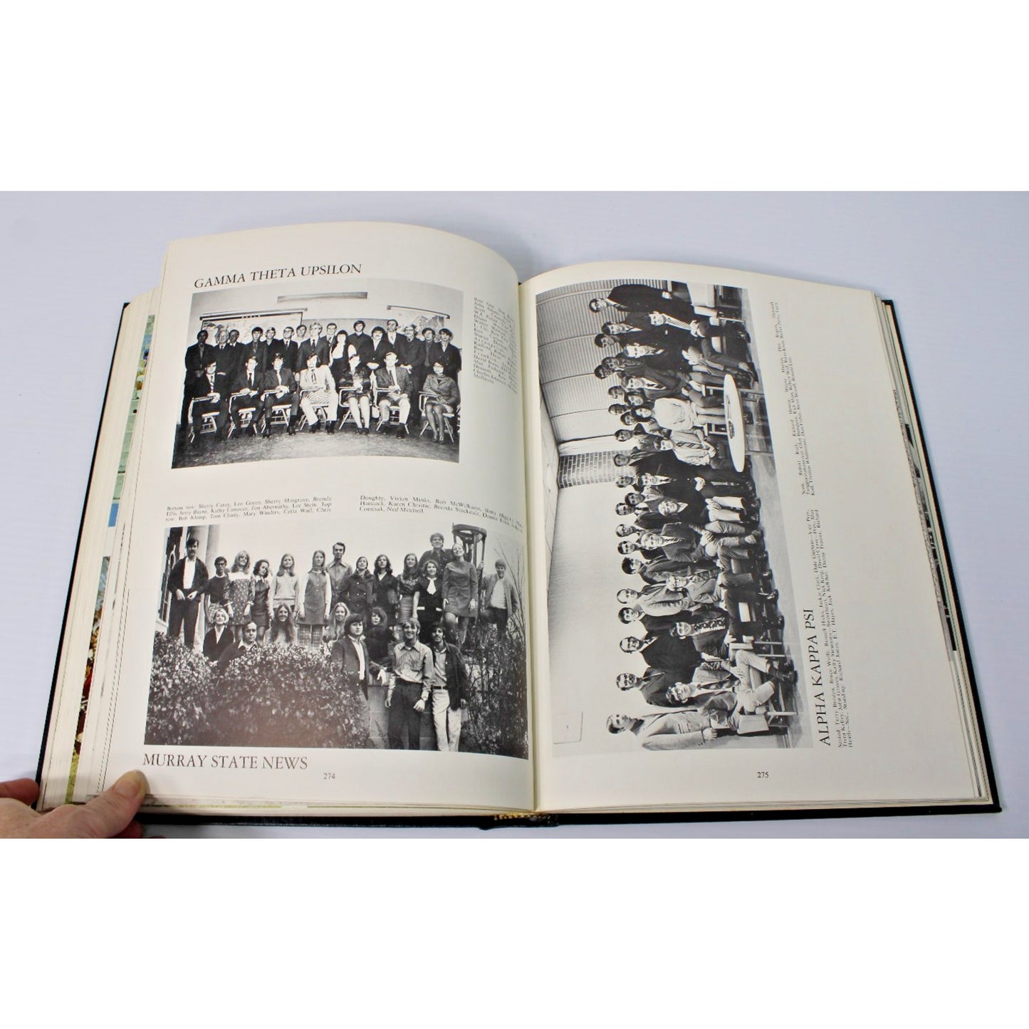 Vintage 1971 Yearbook "The Shield" Murray State University, Kentucky