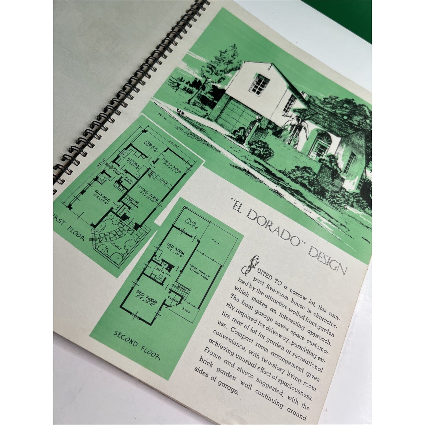 RARE 1946 A Place To Hang Your Heart Architect’s Portfolio Small Home Designs