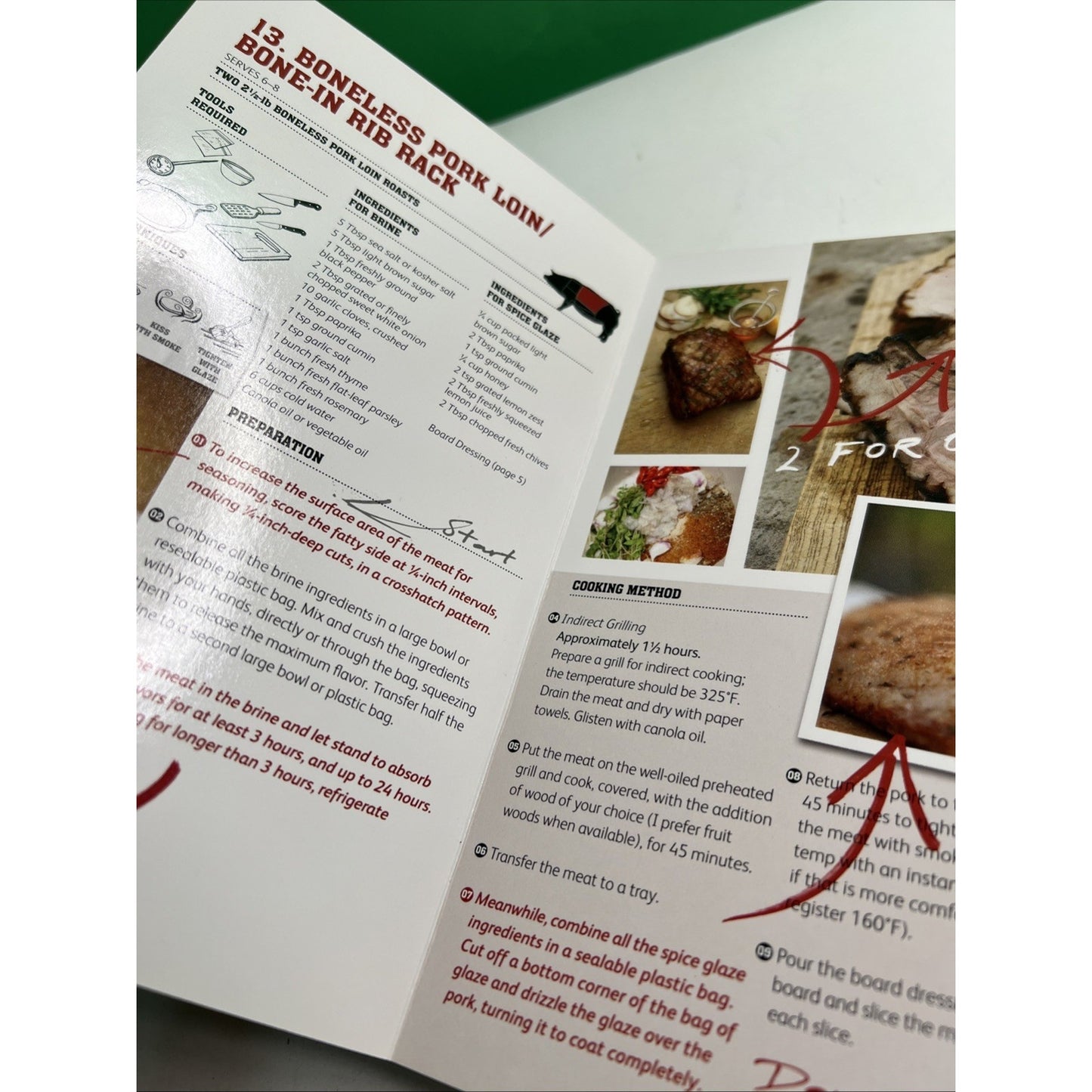 BBQ 25 Cookbook by Adam Perry Lang 2010 Board Book Grilling 1st Edition