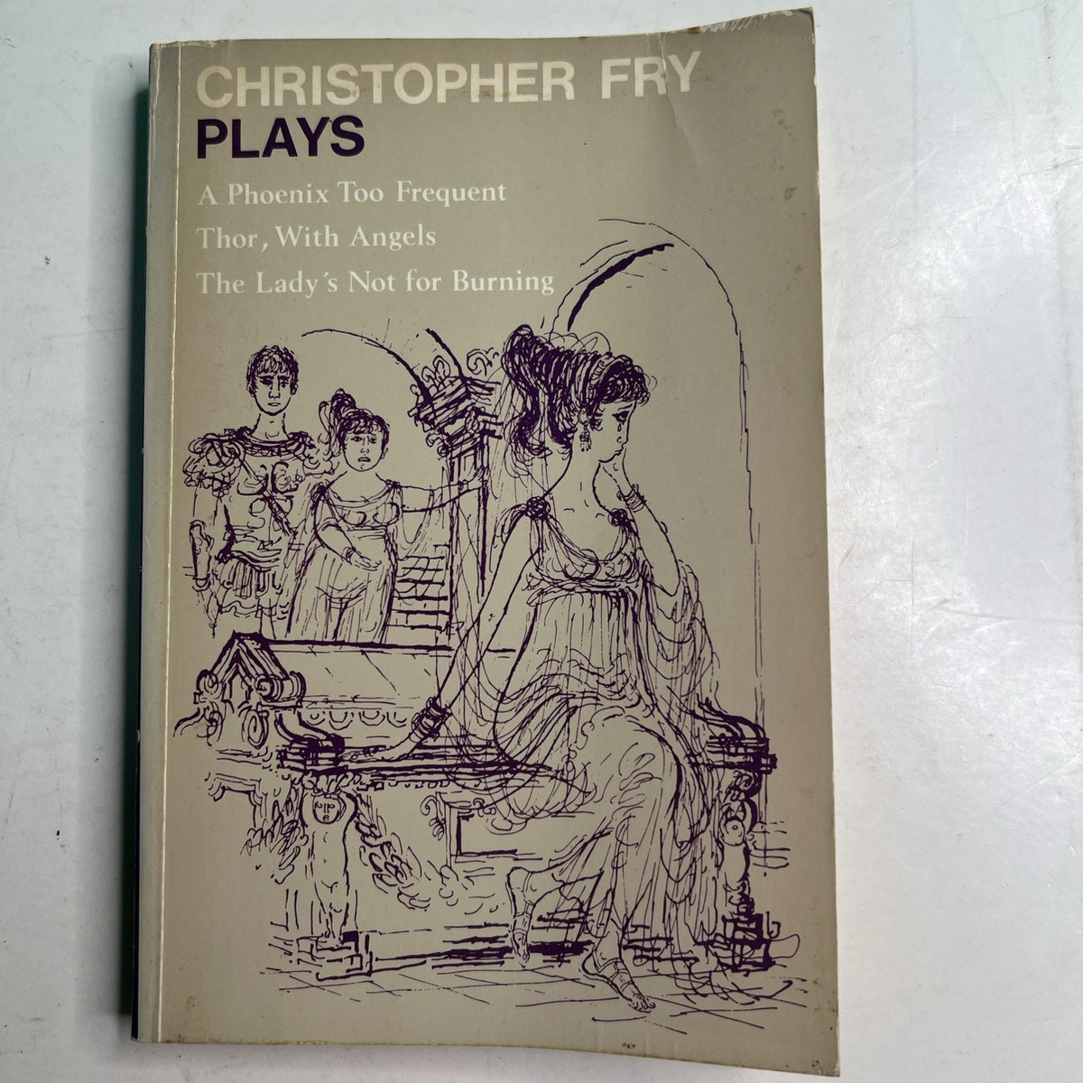 Three Plays Oxford PB A Phoenix Too Frequent Thor With Angels by Christopher Fry