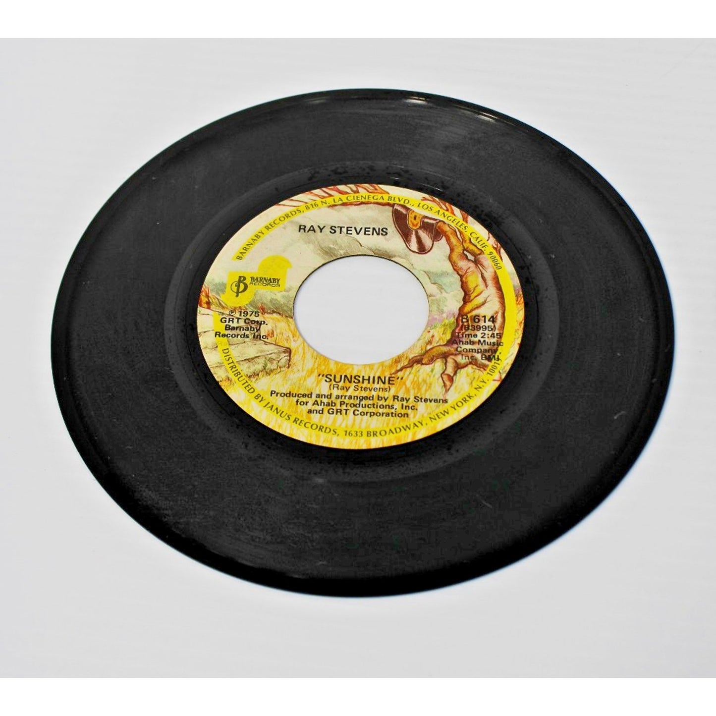 Ray Stevens- Two 7" 45 RPMs- Ahab the Arab, Misty, Sunshine, Hairy Ape