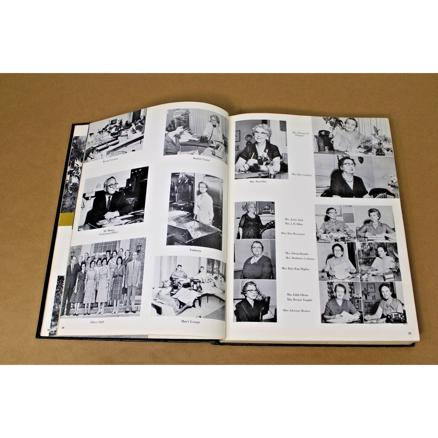 1961 University of Southwestern Louisiana "L'acadien" Vintage Yearbook