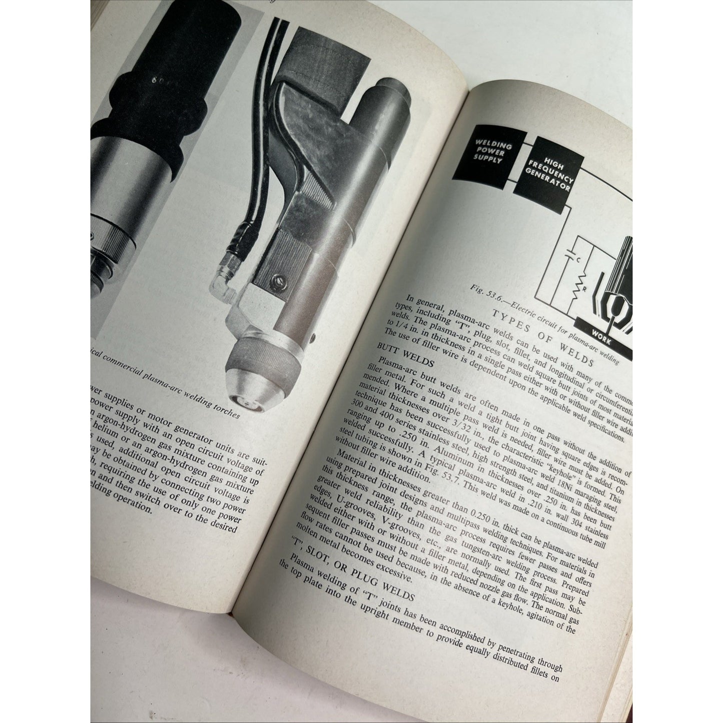 Welding Handbook Welding Cutting and Related Processes Fifth Ed. Section 3 1965