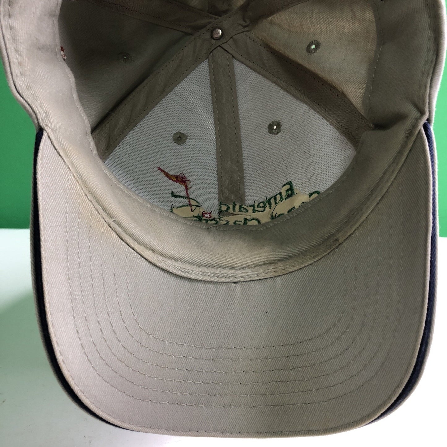 Autographed By Player Cap GOLF Senior PGA Tour EMERALD COAST CLASSIC