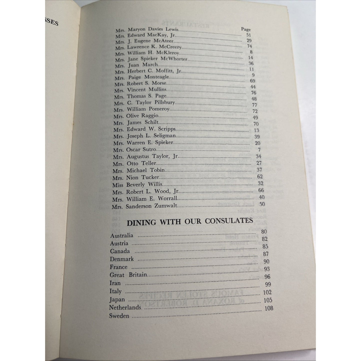Golden Gate Gourmet Volume 2 Recipes 1962 HC DJ by Roxana Robertson