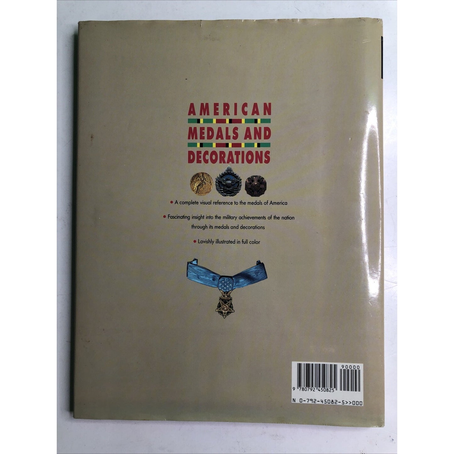 American Medals and Decorations by Evans Kerrigan HC DJ 1990