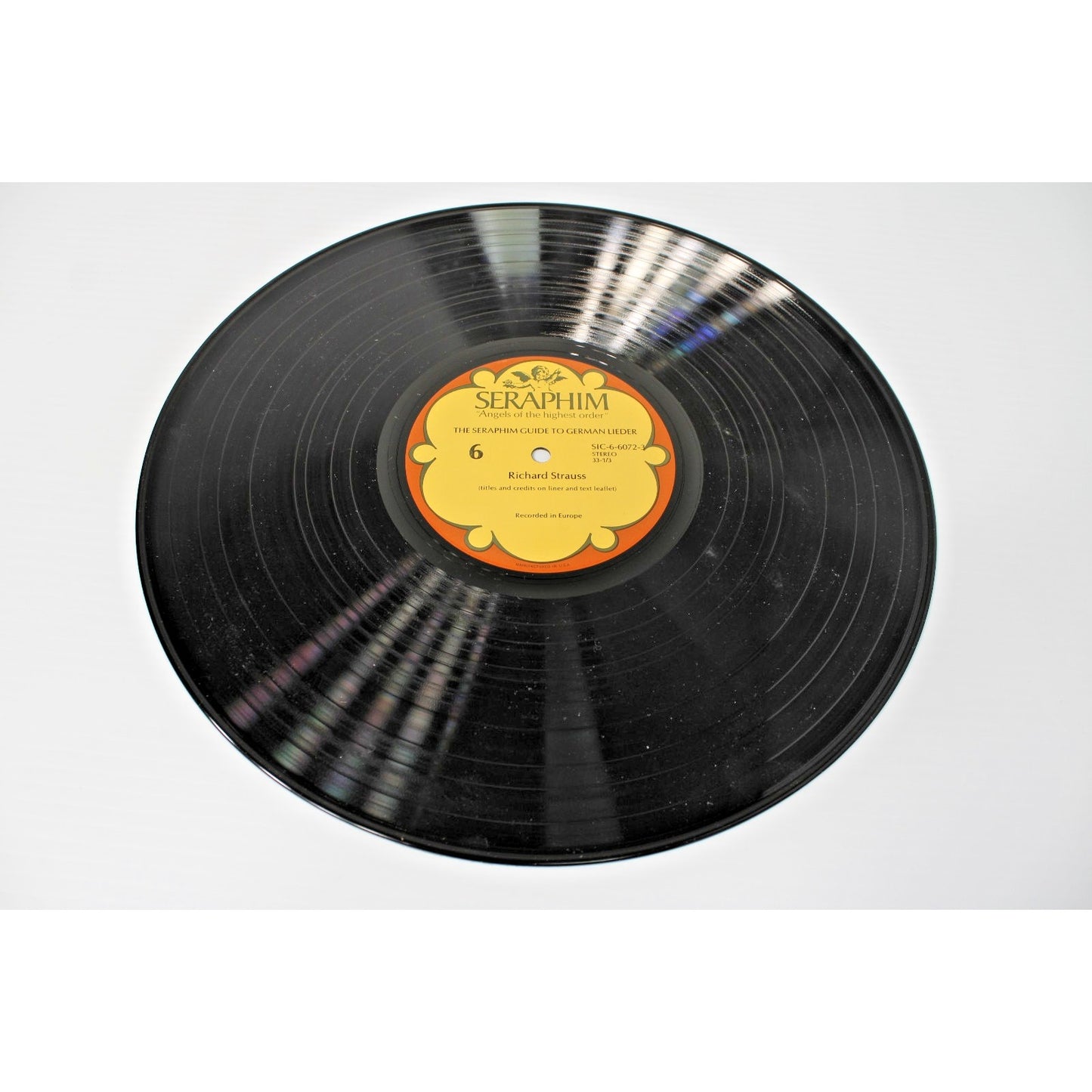 The Seraphim Guide To German Lieder 3 LP Vinyl Box Set SIC-6072, 1971- EX!