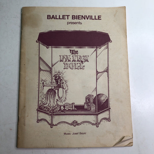 1980’s Ballet Bienville Program The Fairy Doll Mobile AL Gulf Coast Dance Advert