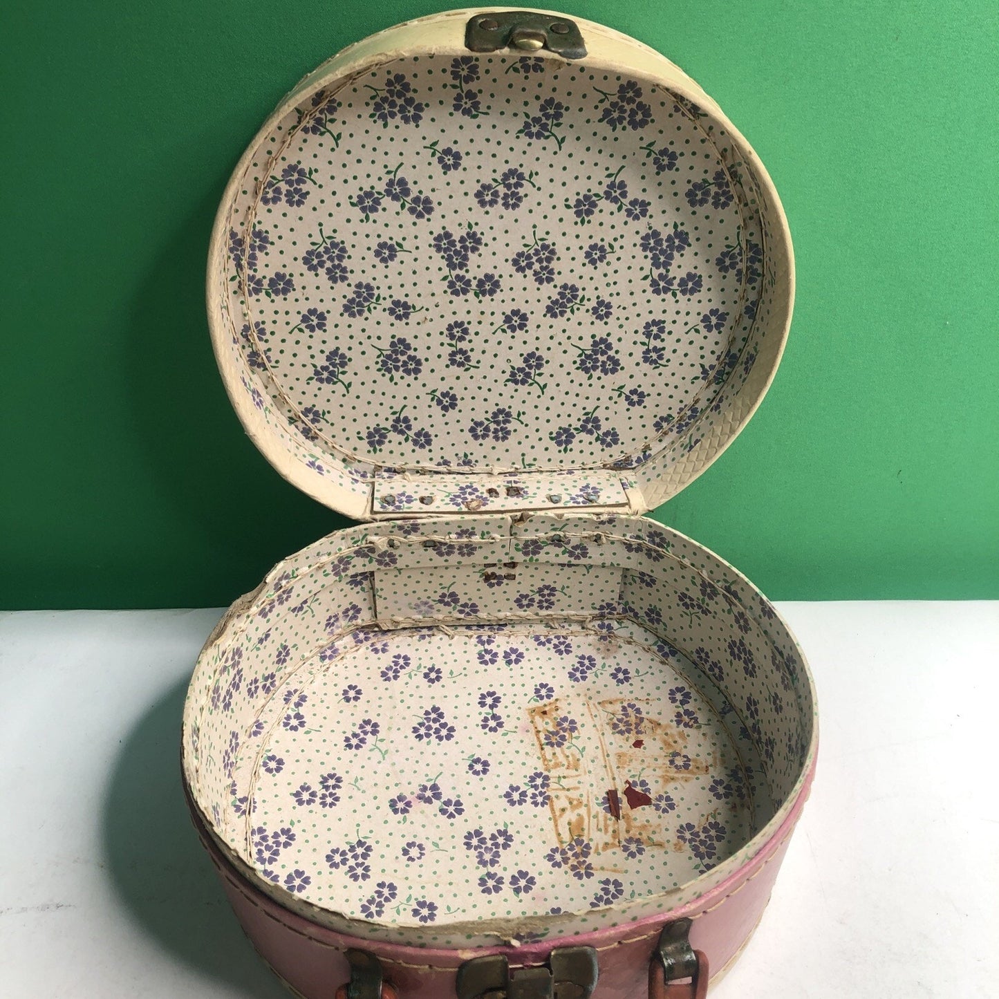 1950s Vintage Walt Disney Productions Mickey Mouse Mini Case By Neevel Pink Blue