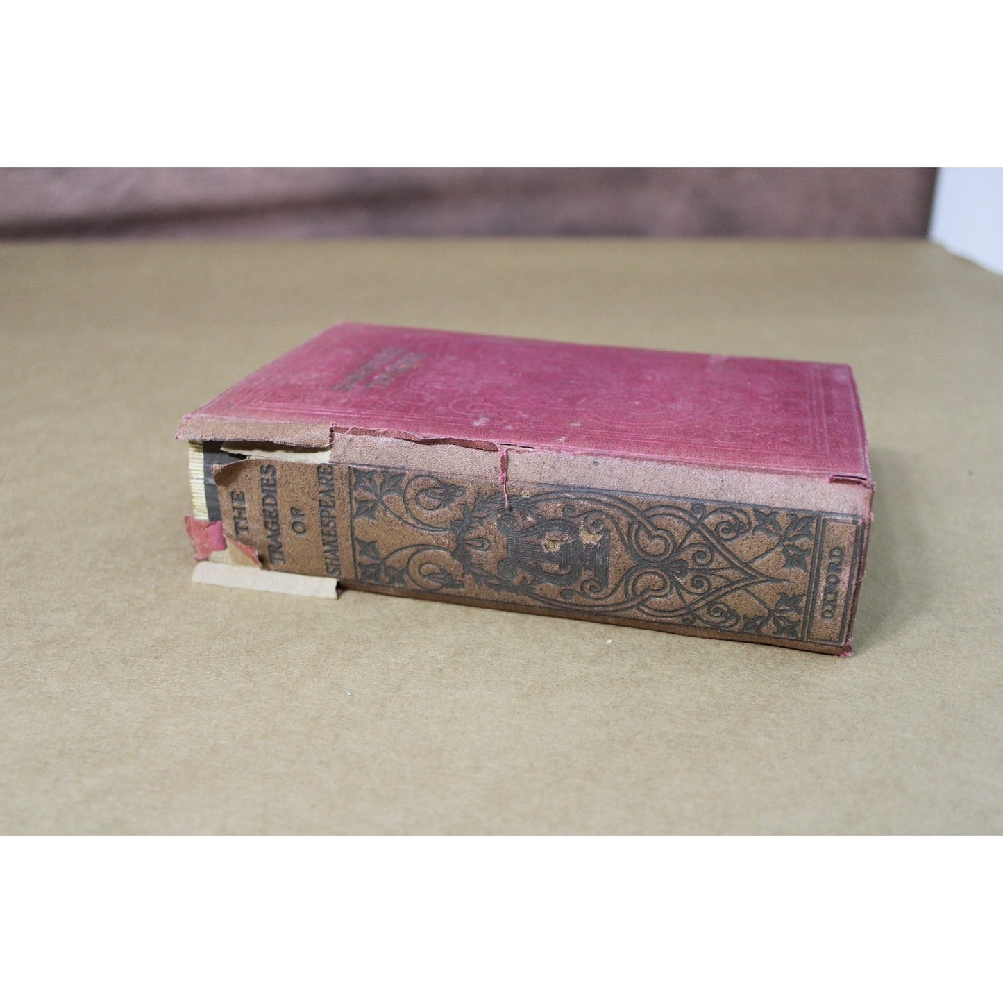 Rare Antique Volume: The Tragedies of Shakespeare, 1922, Oxford University Press