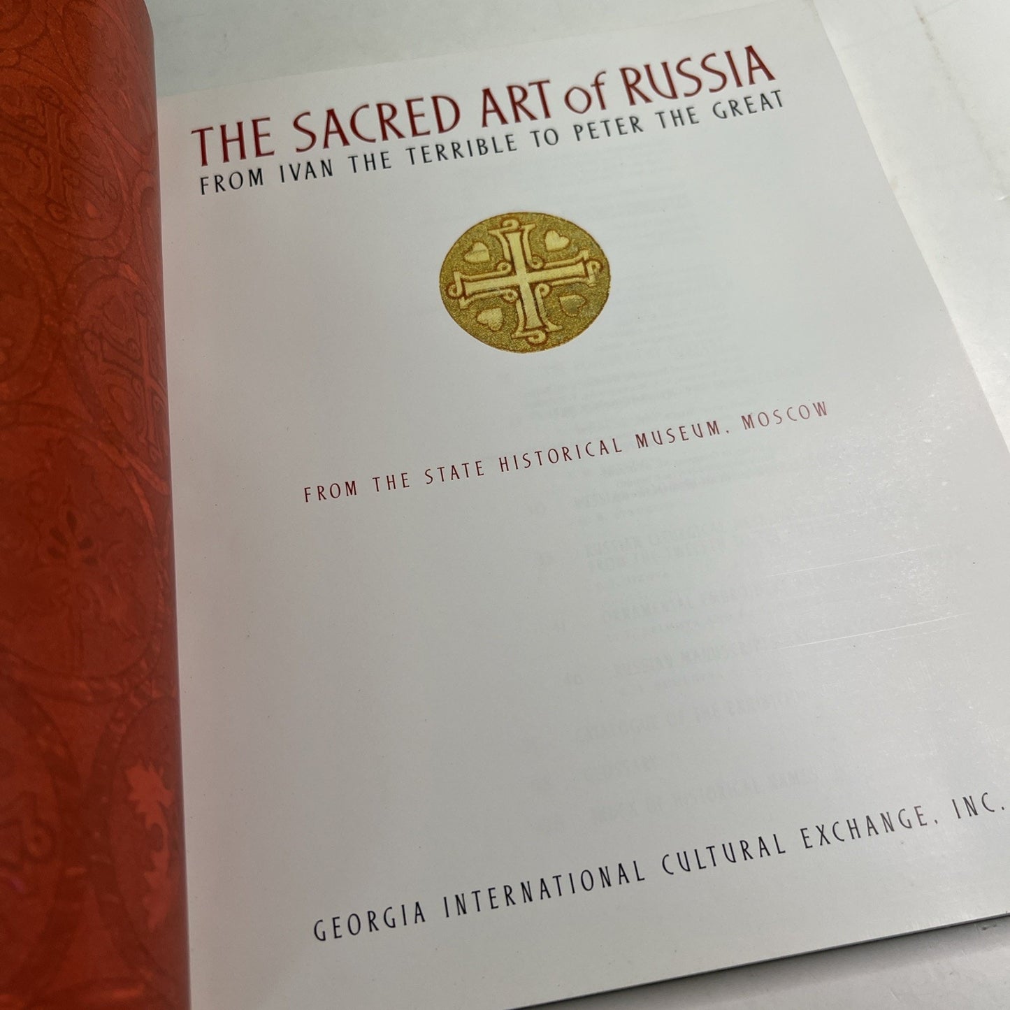 The Sacred Art of Russia from Ivan the Terrible to Peter the Great 1995 PB
