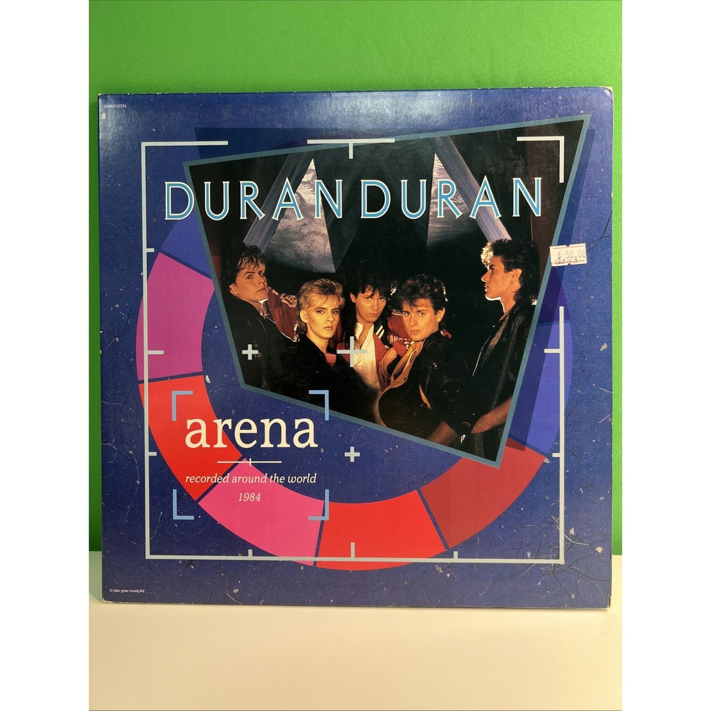 Duran Duran Arena Recorded Around the World 1984 Vinyl LP Record Gatefold