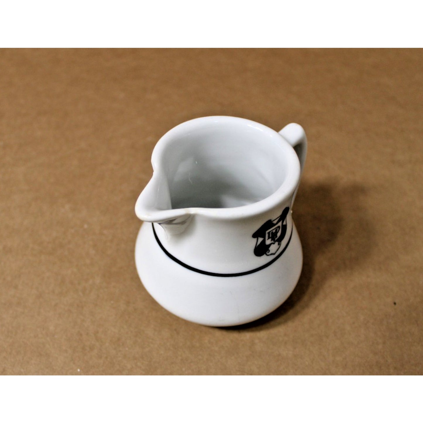 Vintage Shenango China Restaurant Ware Creamer, Dinkler Hotel, Atlanta