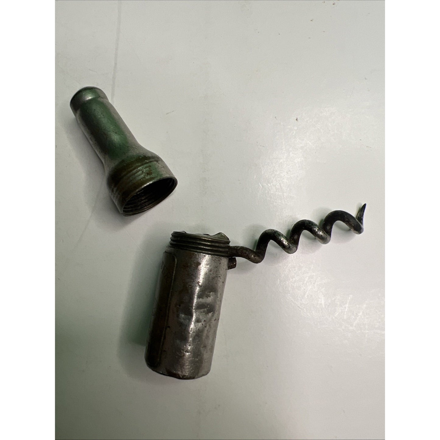 Antique Vtg ANHEUSER BUSCH Beer Bottle Folding Pocket CORKSCREW Williamson 1897