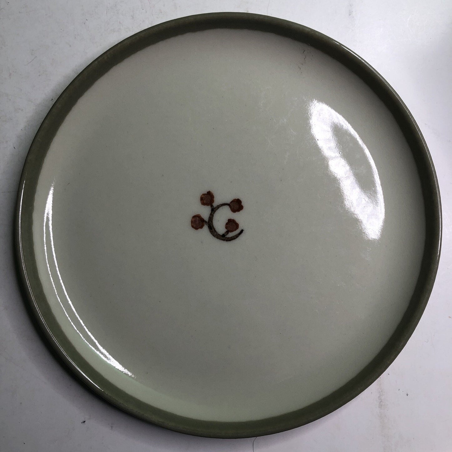 Winfield Gabriel Pasadena Pottery 10” Dinner Plate Twig & Tweed #227 Handmade