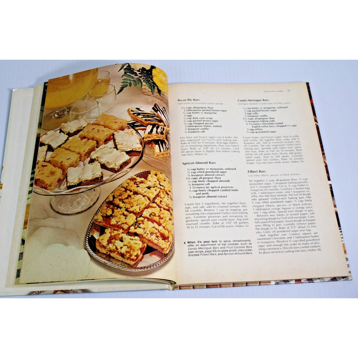 Vintage 1975 Better Homes and Gardens Homemade Cookies Cook Book Hardcover Retro