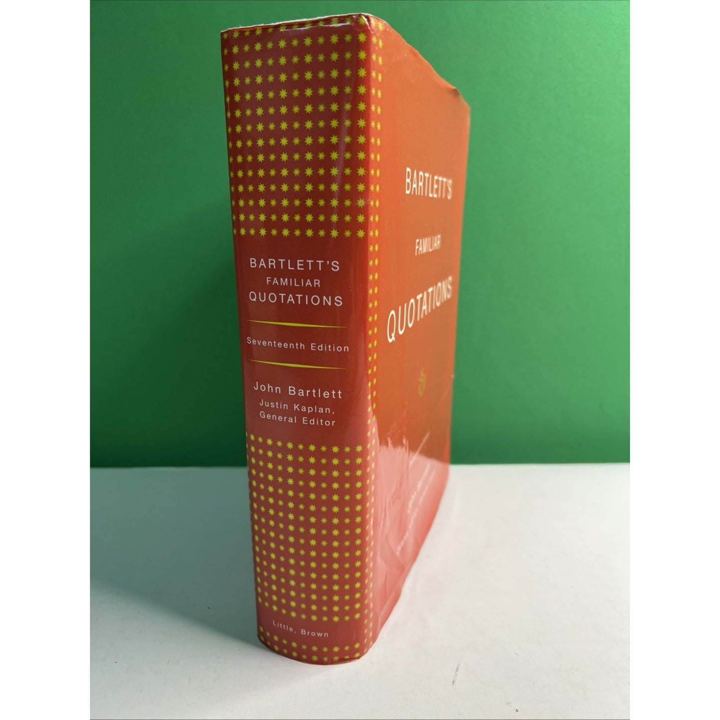 Bartlett's Familiar Quotations by Justin Kaplan and John Bartlett 2092 HC DJ