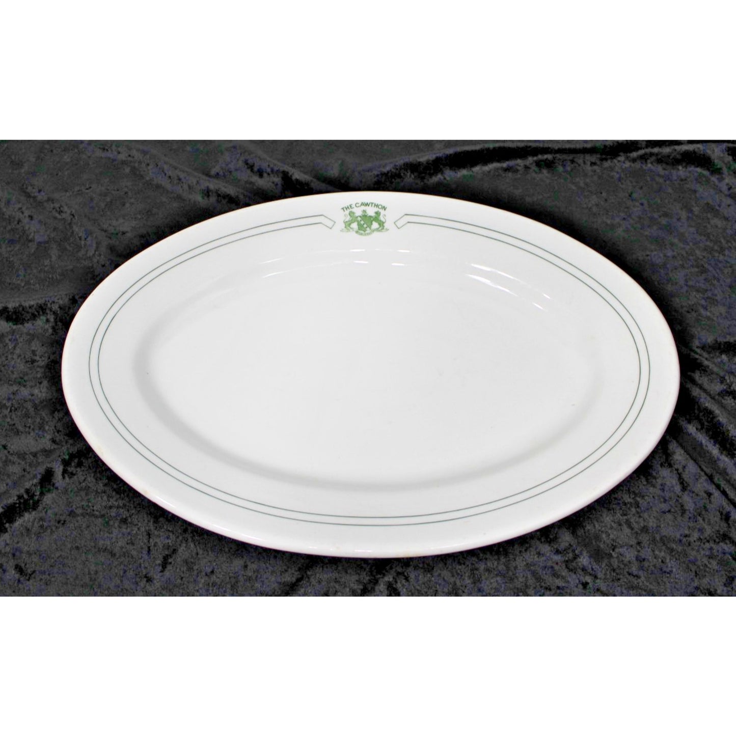 Vintage Mobile, Alabama Cawthon Hotel Platter- Hotelware Burley & Co. Serveware