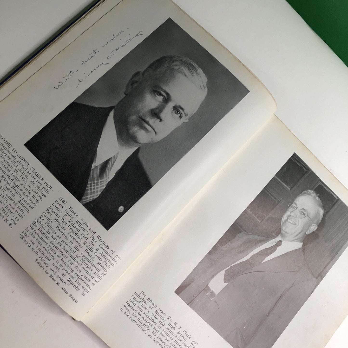 1942 Mohian Murphy High School Yearbook Mobile Alabama AL
