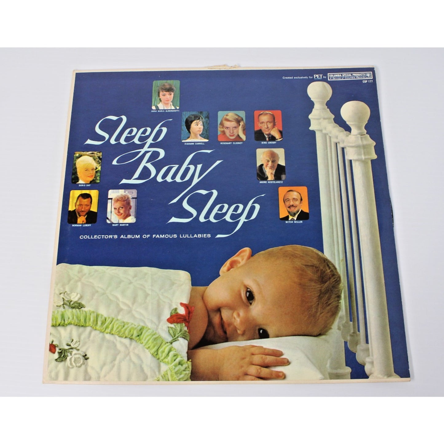 1965 PET Milk Promo LP- Sleep Baby Sleep- Lullabies, Doris Day, Rosemary Clooney