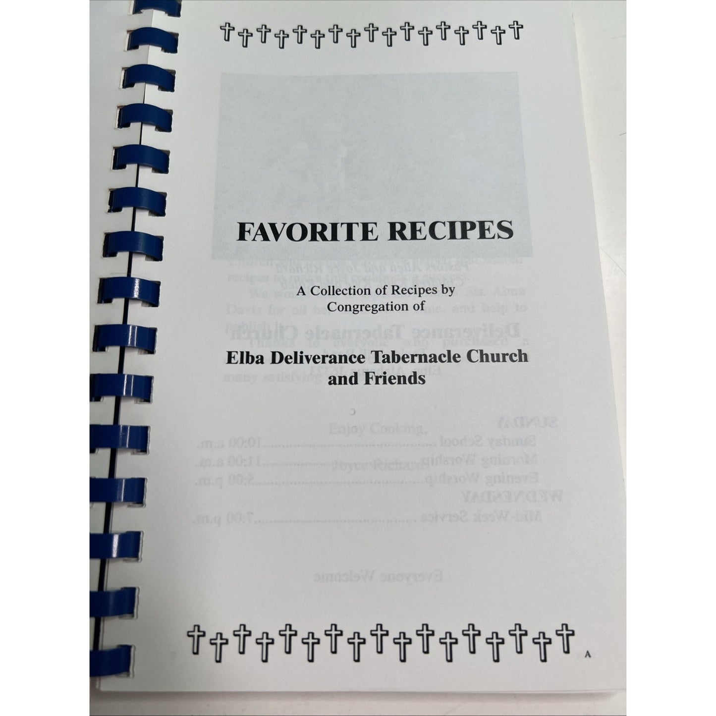 Beautiful Bounty Cookbook Elba Deliverance Tabernacle Church Alabama