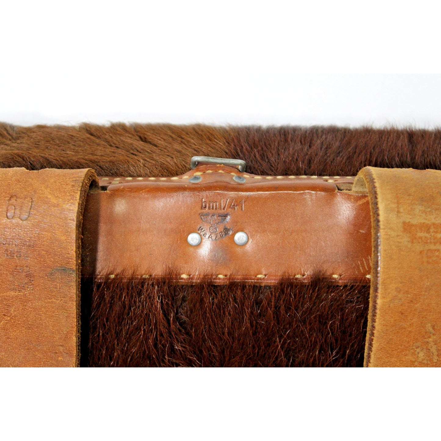Original WWII German Wehrmacht Radio Signalman's Horse Hair M34 Backpack No. 1