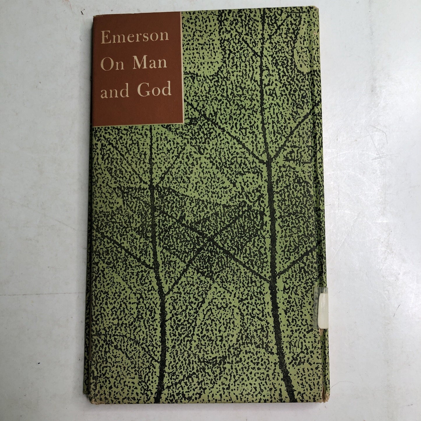 Ralph Waldo Emerson On Man & God by Peter Pauper Press 1961 1st Edition HC