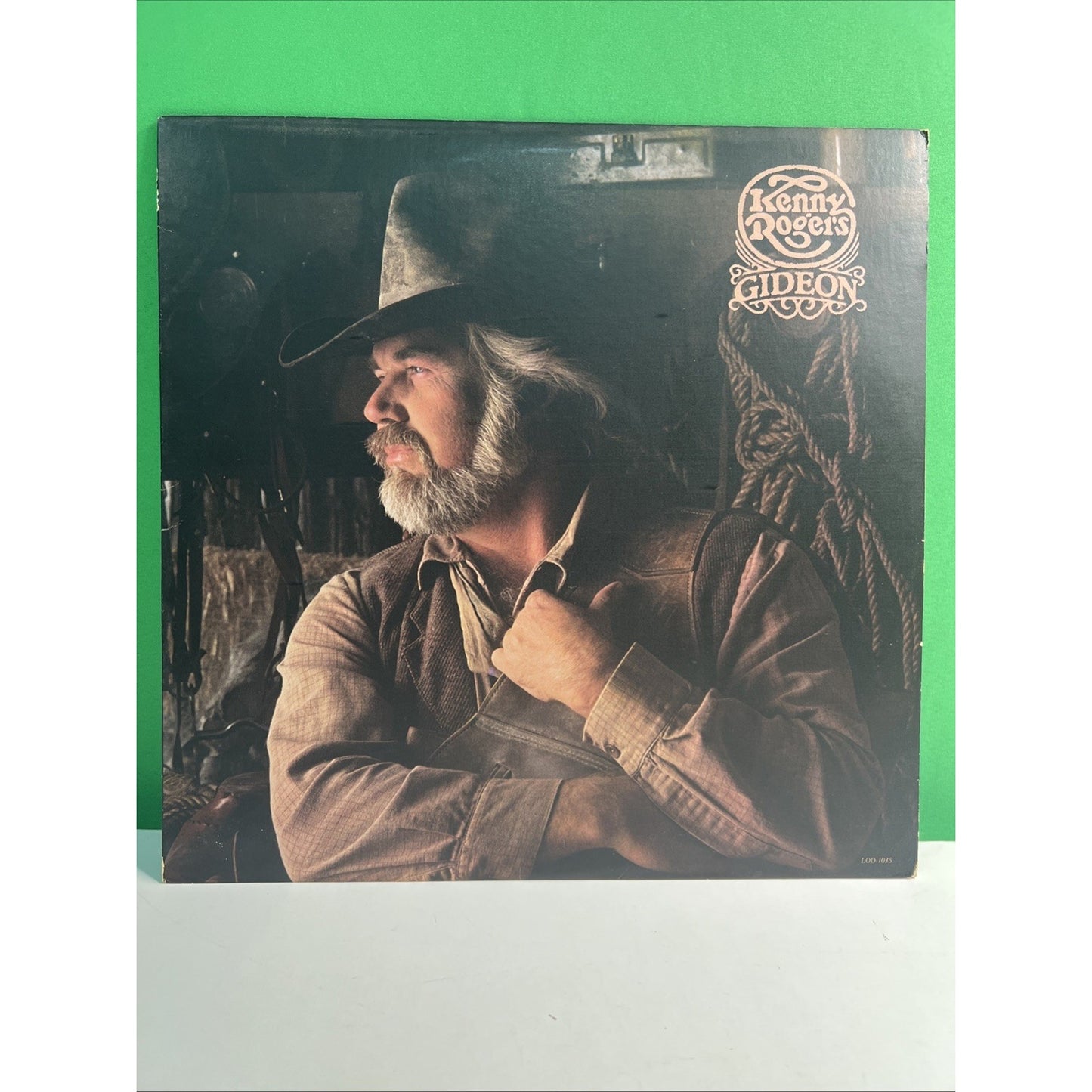 Kenny Rogers GIDEON Vinyl LP United Artists Records 1980 Poster