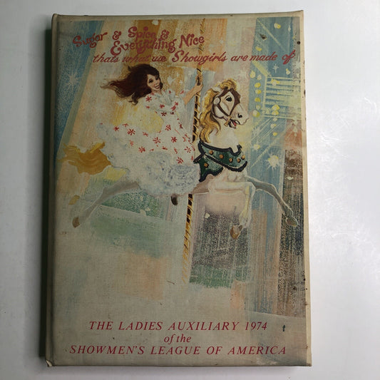 1974 LADIES AUXILIARY OF THE SHOWMEN'S LEAGUE OF AMERICA YEARBOOK First Edition