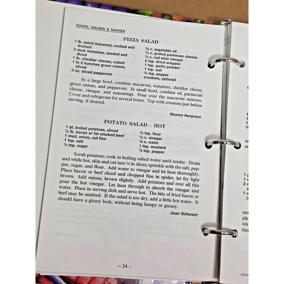 Vintage 1999 Sharing Our Best Enterprise AL Nursing Home Community Cookbook