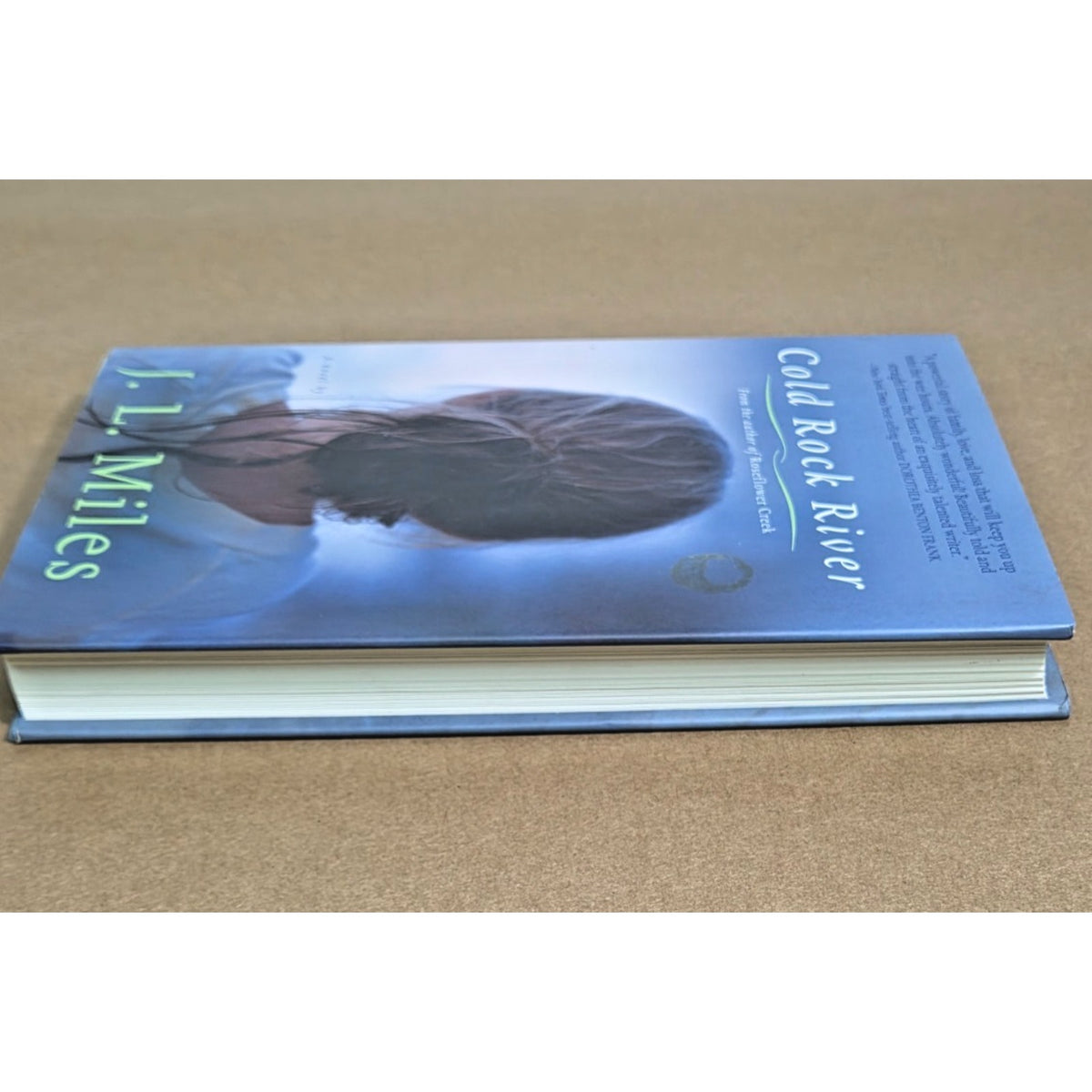Signed 1st Edition: Cold Rock River by J. L. Miles - Hardcover w/ DJ + Ephemera