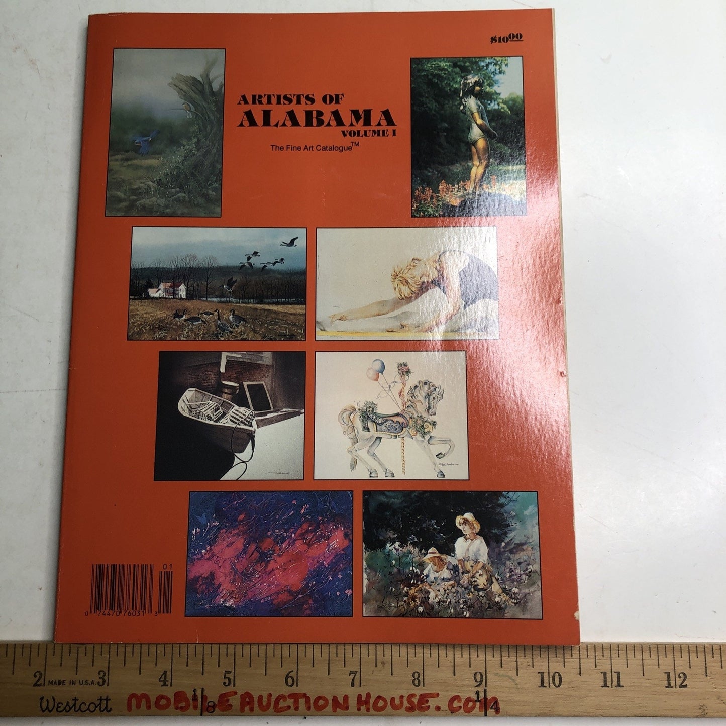 Artists of Alabama Volume 1 Fine Art Catalogue Illustrated Book 1989 Catalog