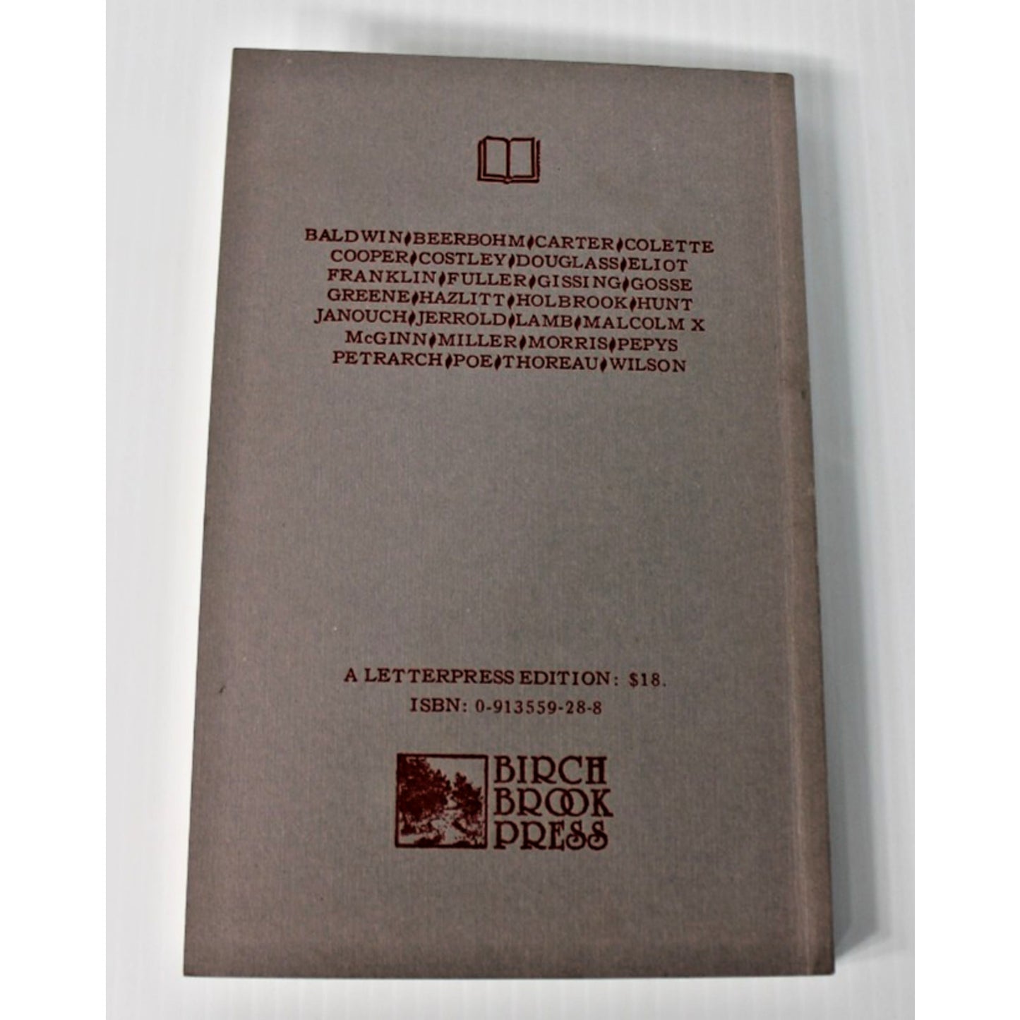 The Romance of the Book: Marshall Brooks, 1995, Letterpress Edition, 80 lb Stock
