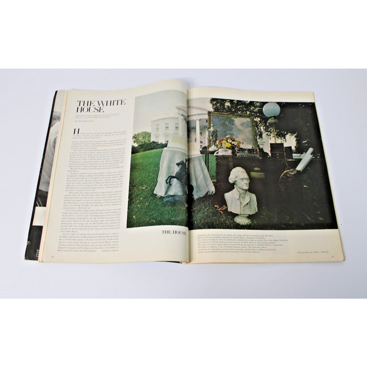 1968 October HOLIDAY Magazine- NFL Pro Football, Soho London, 1969 Luxury Cars