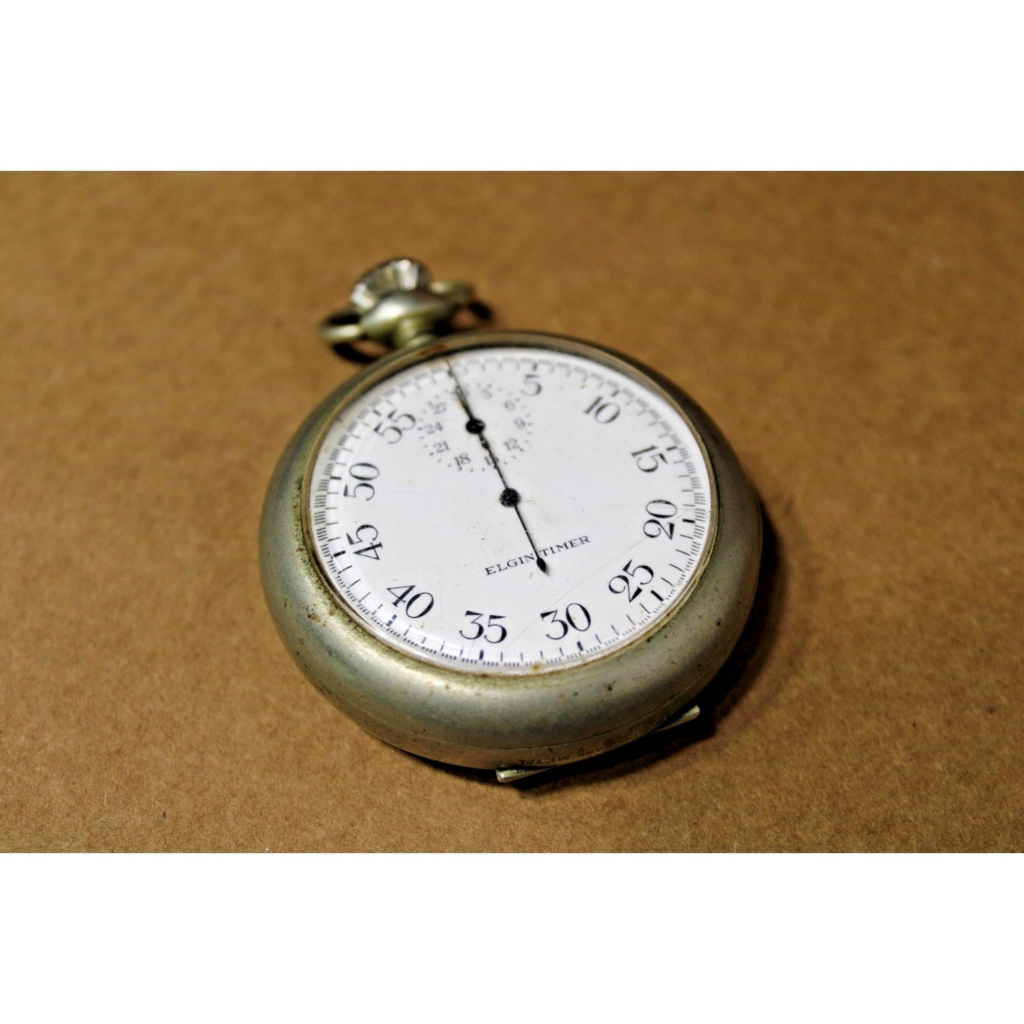 Vintage WWII "Elgin Timer" Service Stopwatch, Used by US Military, Works!