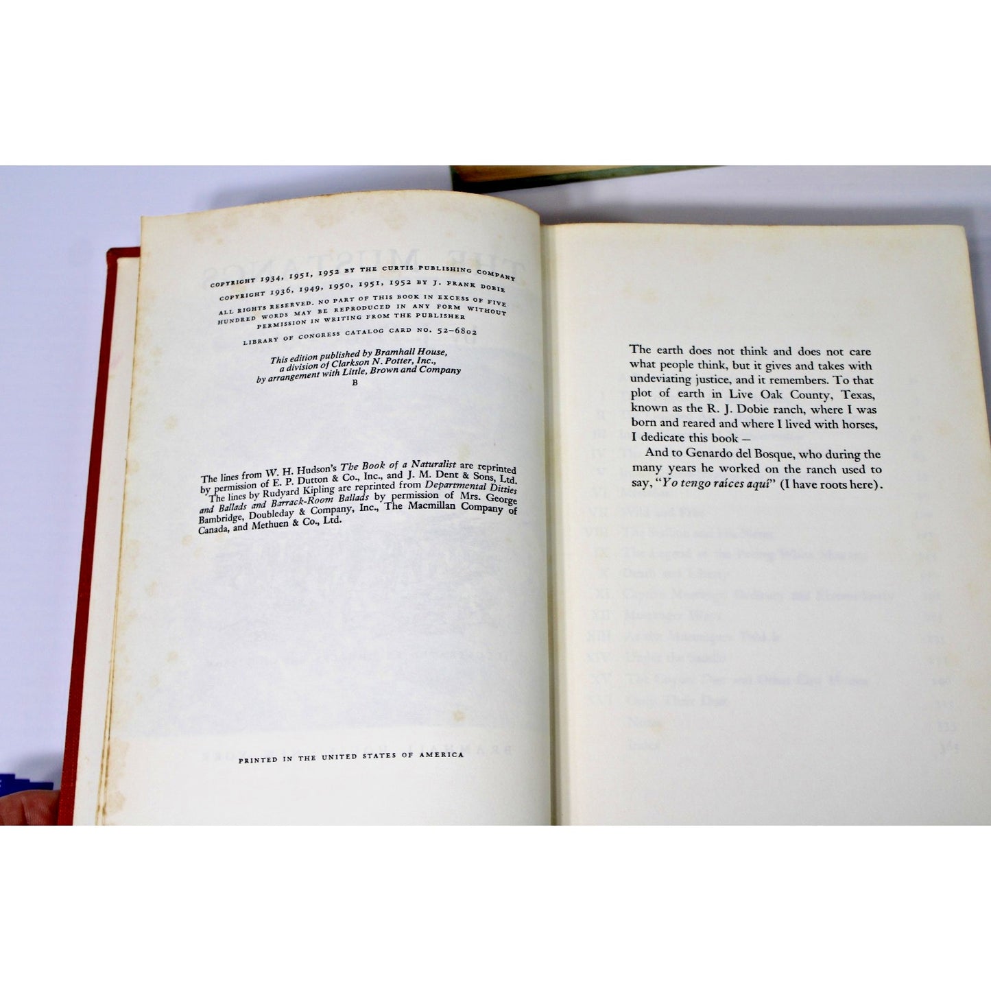 The Mustangs & The Big Book of Favorite Horse Stories, 2 Mid-Century Horse Books