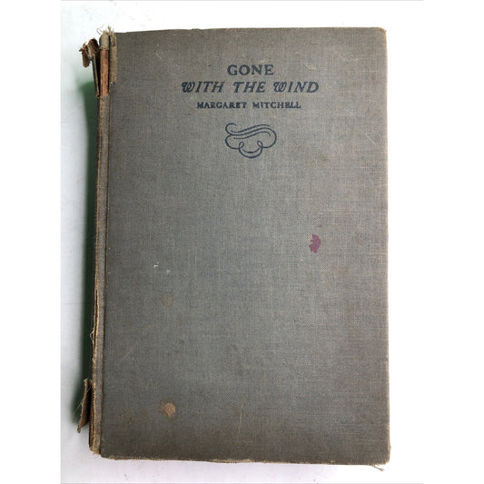 1938 CIVIL WAR NOVEL GONE WITH THE WIND HARDCOVER BOOK BY MARGARET MITCHELL
