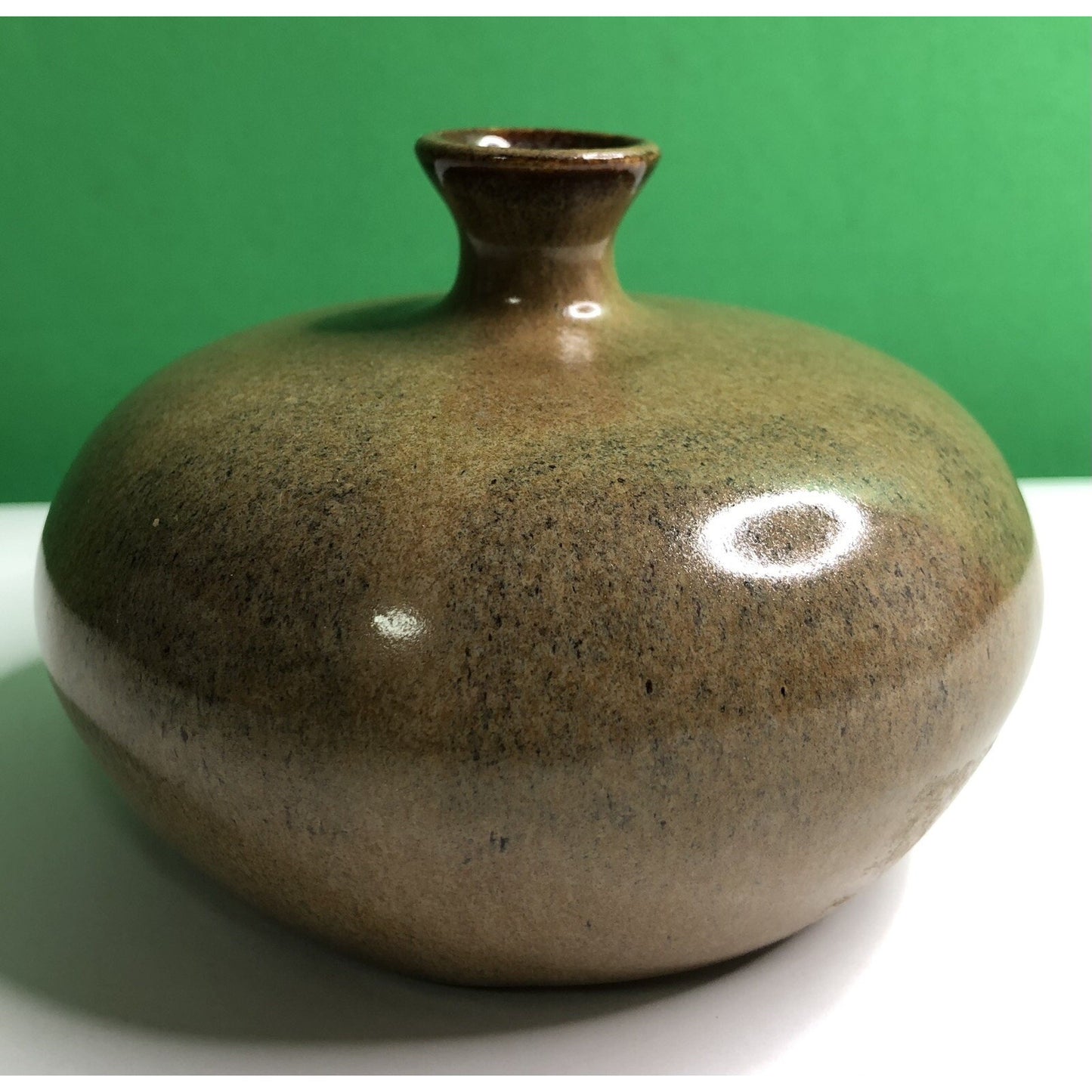 Vintage Rare J R COOPER POTTERY VASE HTF 1982 Canton Georgia