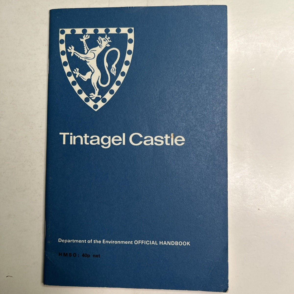 Tintagel Castle Department Of The Environment Official Handbook 1977 PB Plans