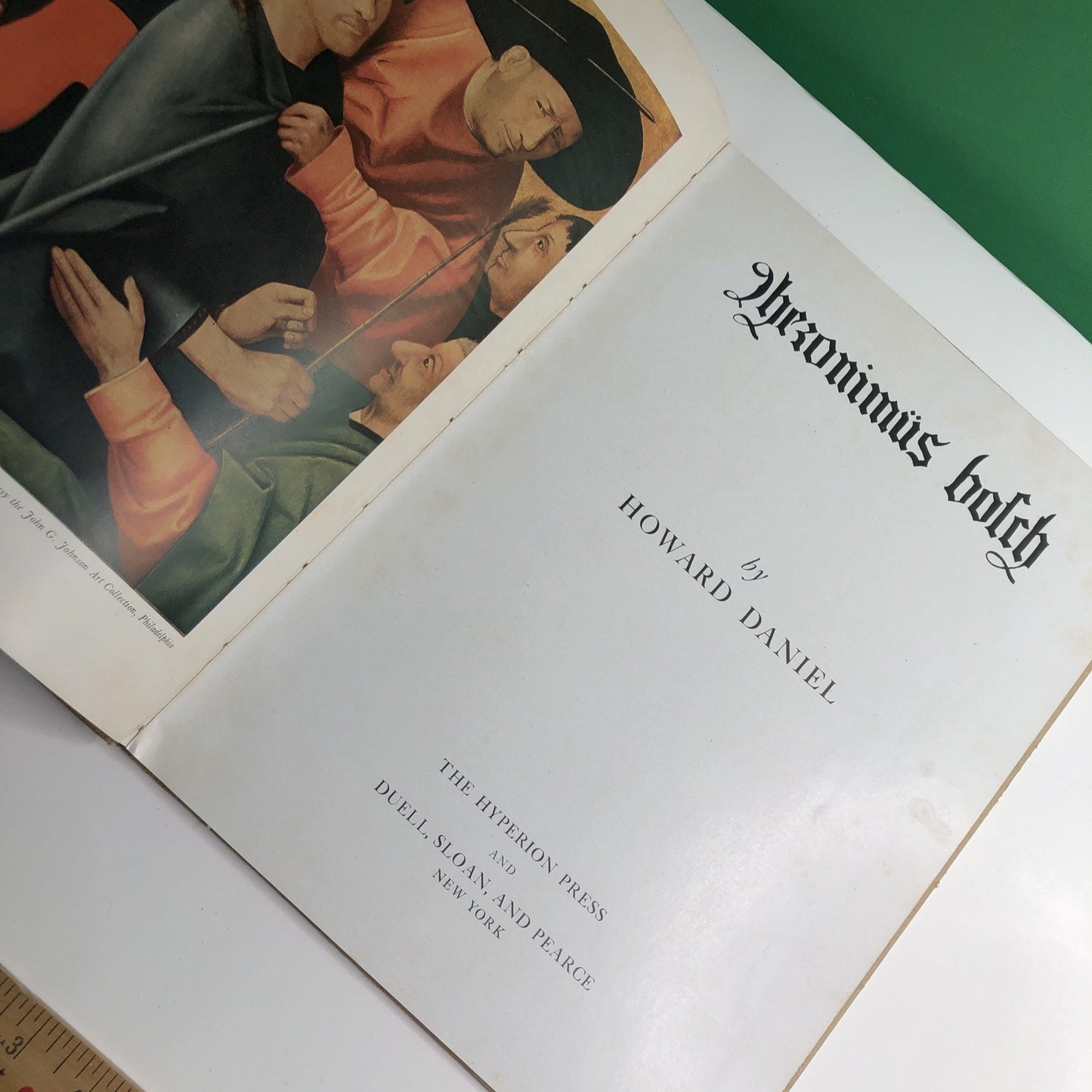 1947 Hieronymus Bosch by Howard Daniel Hyperion HC (DJ-damaged)
