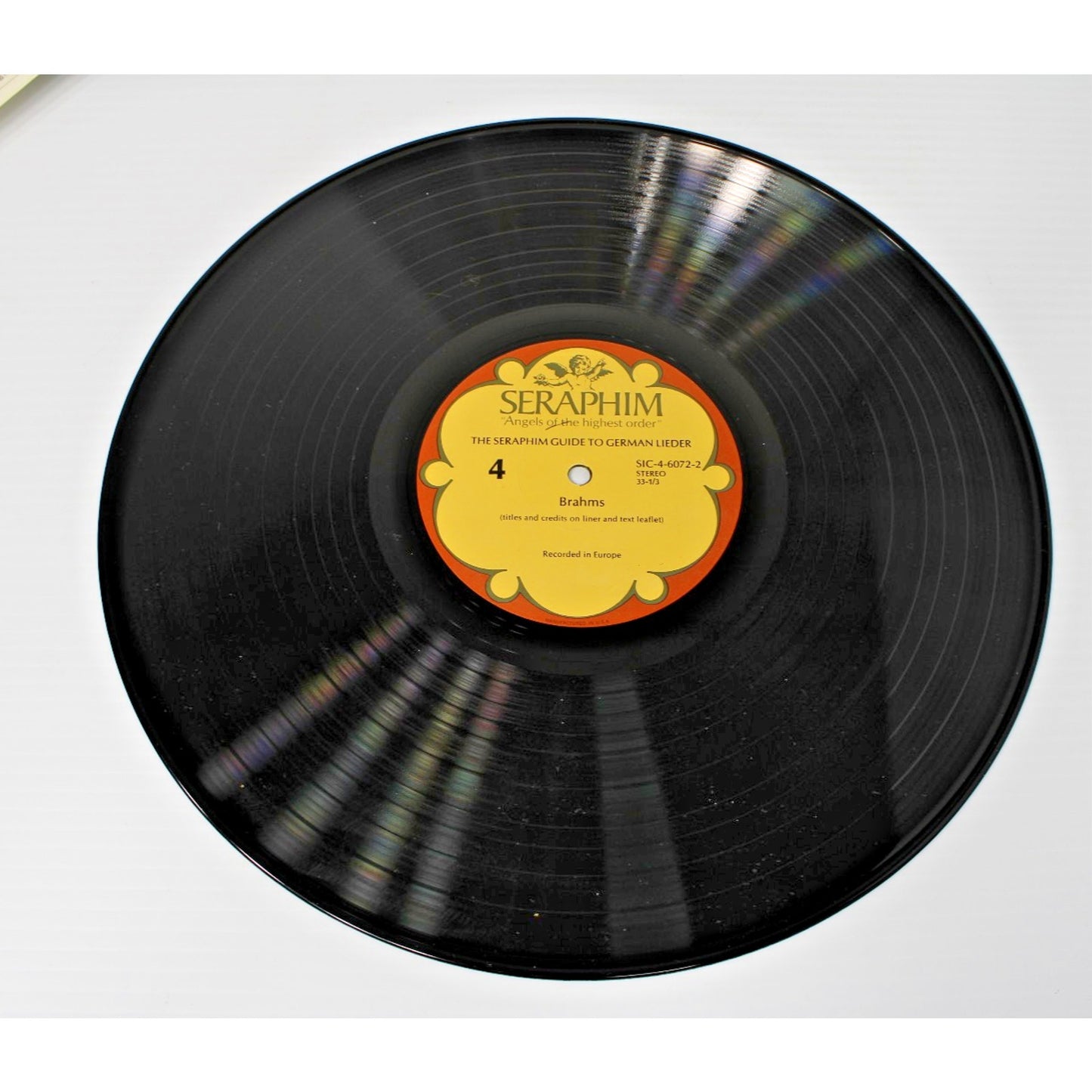 The Seraphim Guide To German Lieder 3 LP Vinyl Box Set SIC-6072, 1971- EX!