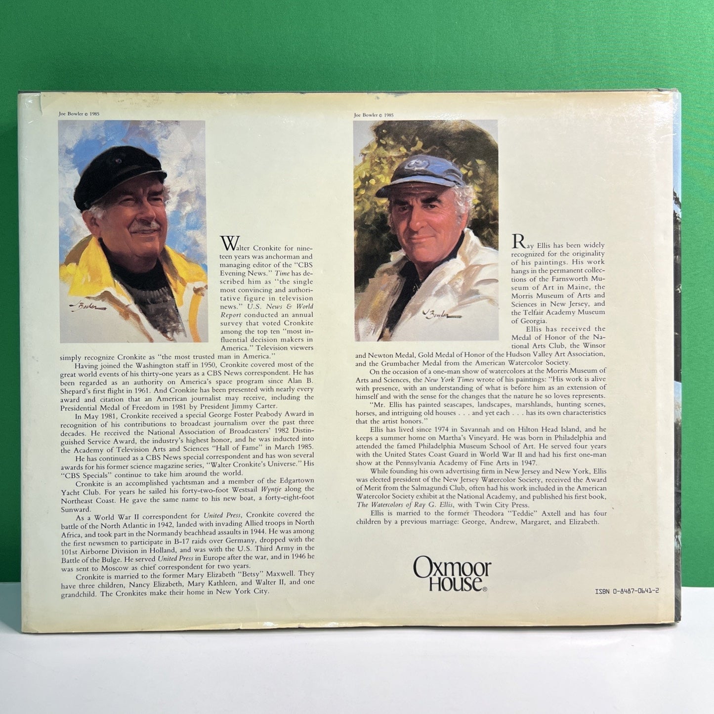 NORTH BY NORTHEAST 1986 HC DJ by Ray Ellis & Walter Cronkite Illustrated 1st Ed
