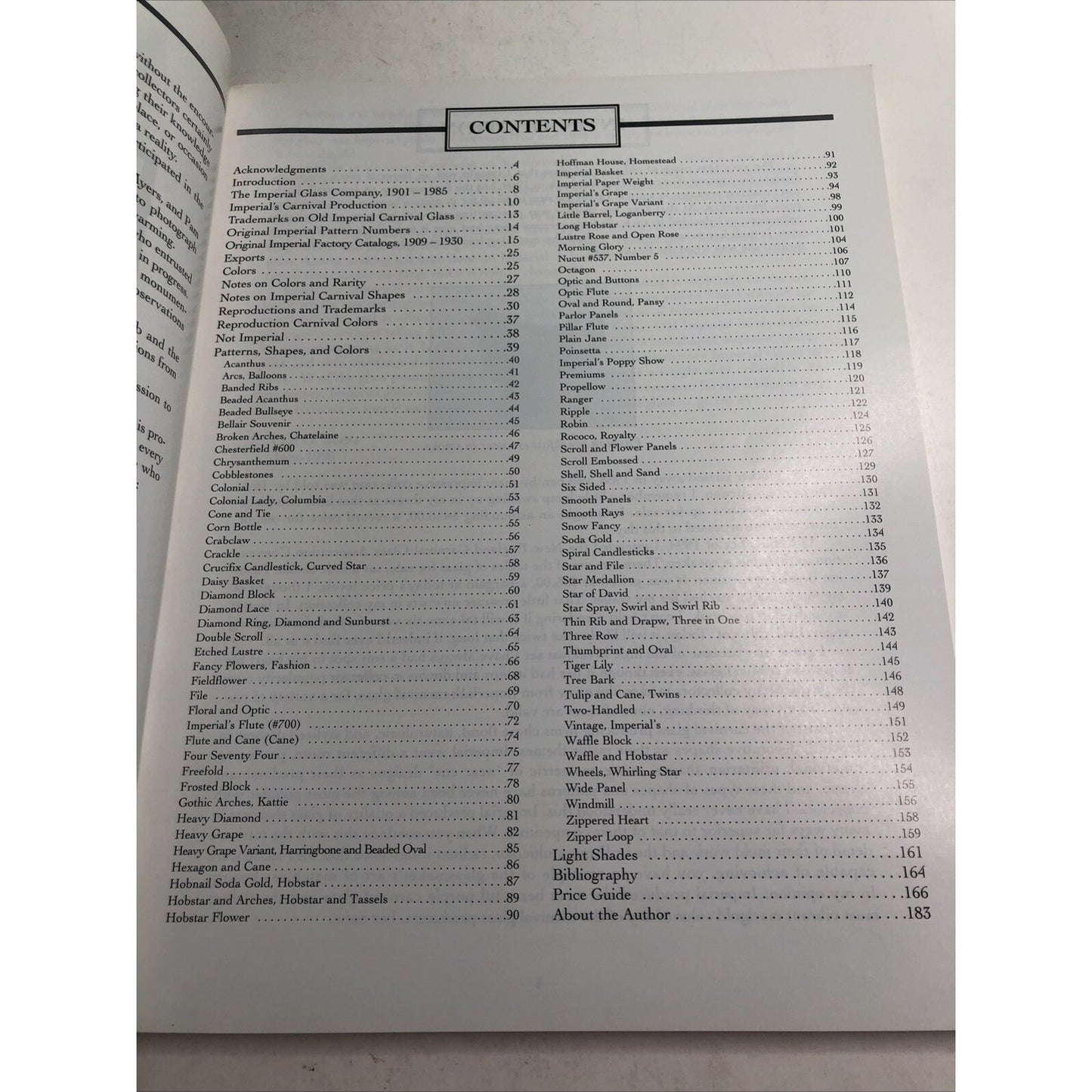 Imperial Carnival Glass : Identification and Value Guide by Carl O. Burns 1996