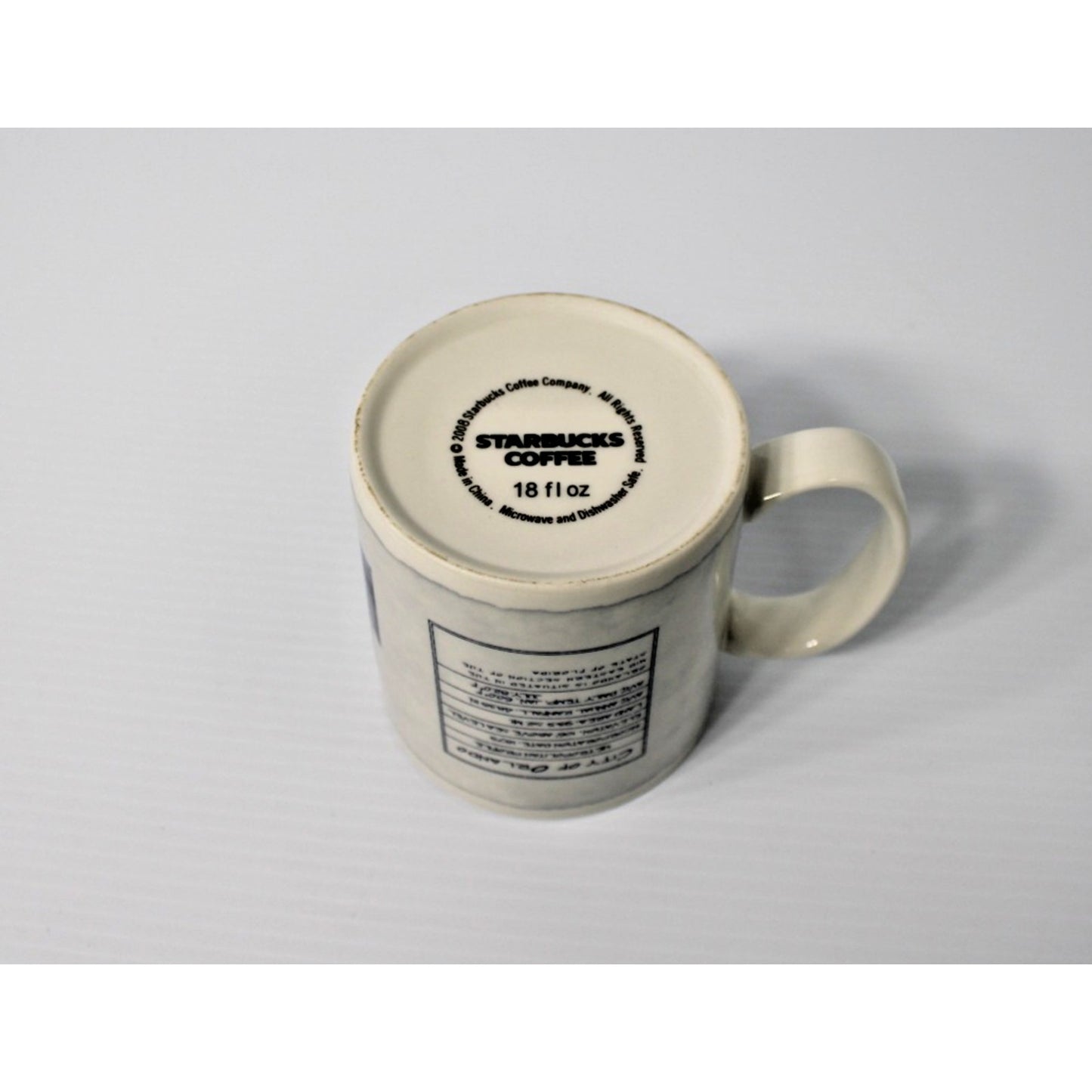 Starbucks Coffee Cup Architecture Series Mug 2008 Orlando FL 18 oz