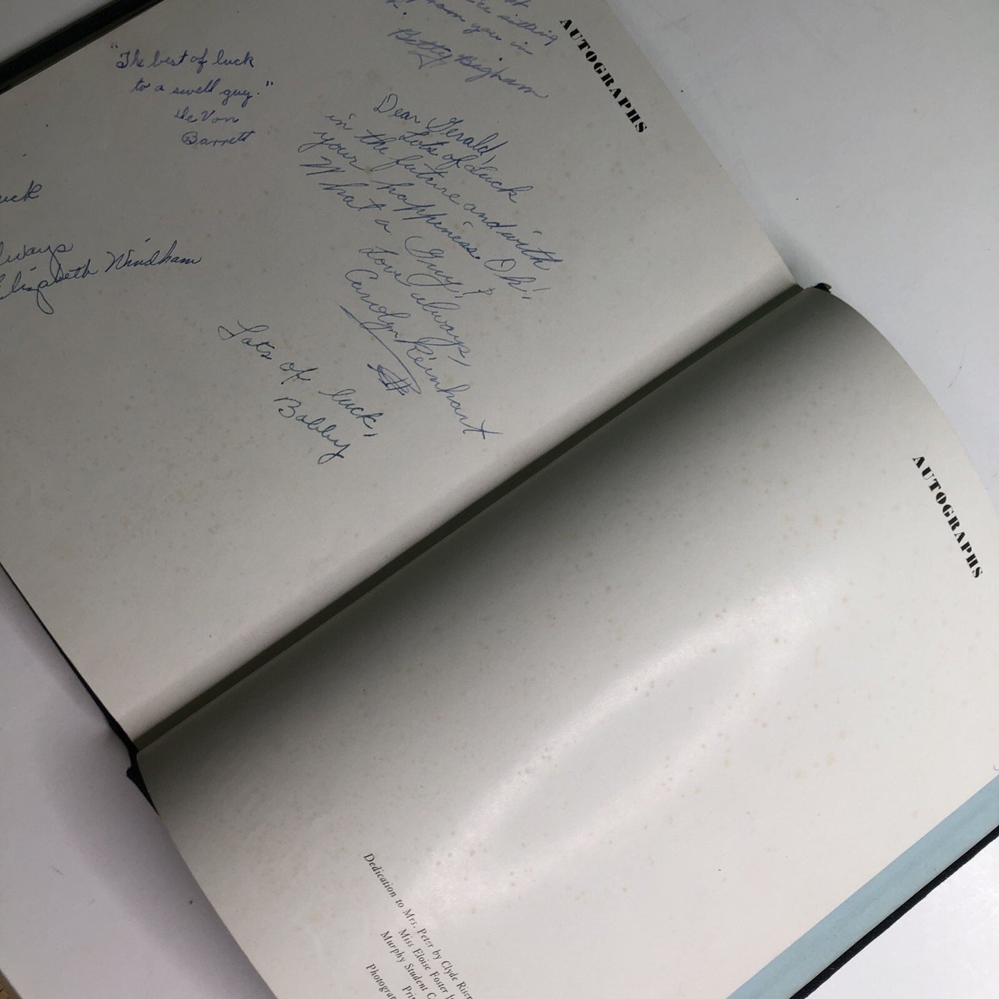 1953 Mohian Murphy High School Yearbook Mobile Alabama AL Denim Edition