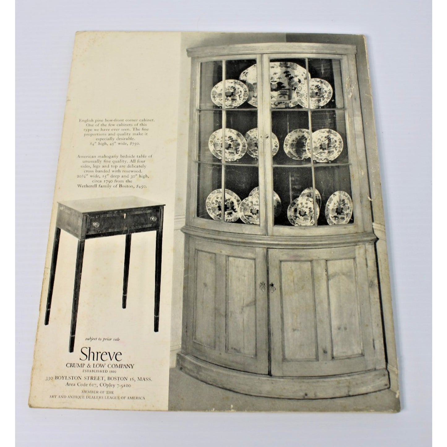 Lot of 3 "Antiques" Magazines ca.1963-64; Identification, Interior Design, Decor