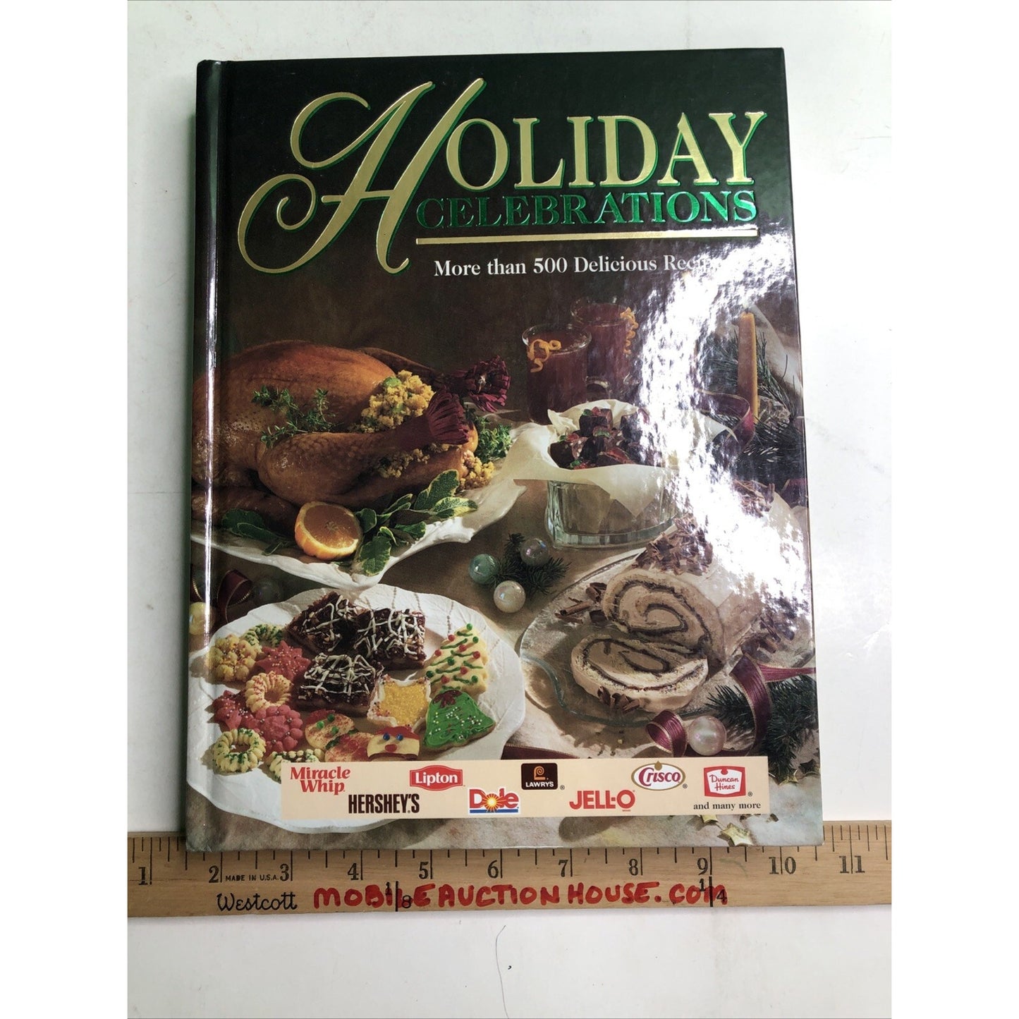 Holiday Celebrations Cookbook More than 500 Delicious Recipes Hershey Jello 1997