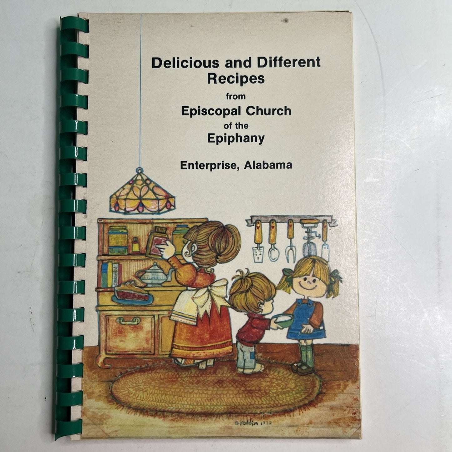 Delicious & Different Recipes Episcopal Church Epiphany Cookbook Enterprise AL