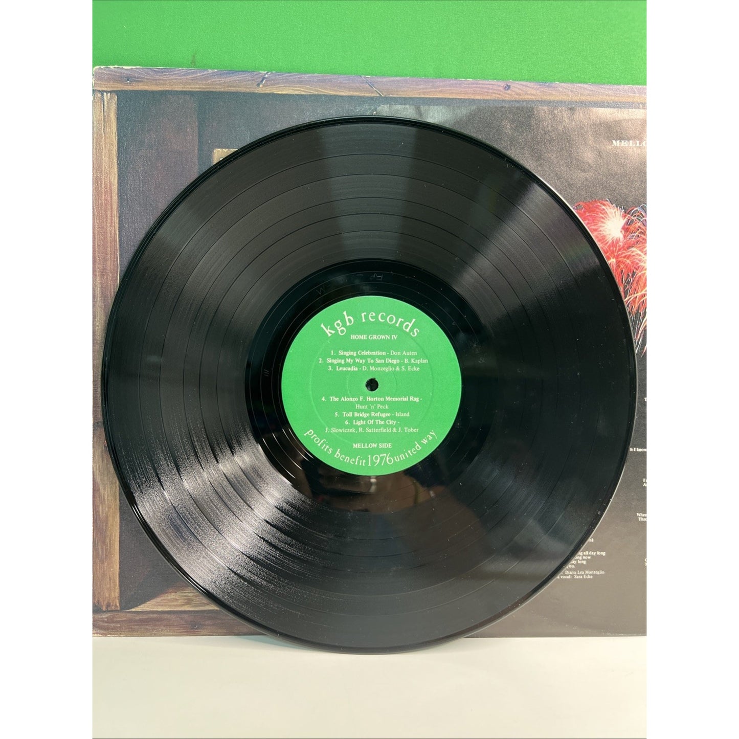 HOMEGROWN IV LP KGB RADIO VARIOUS ARTISTS 1976 LP Record Vinyl Album