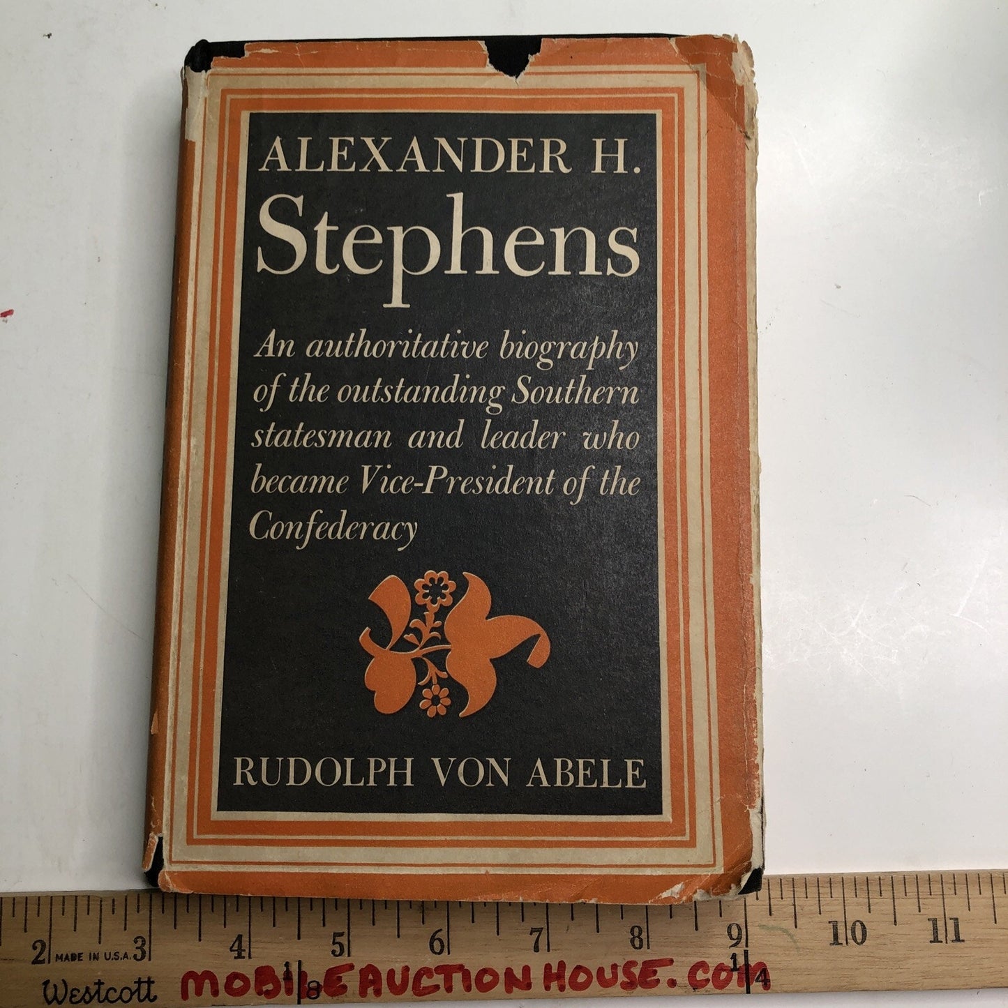 Alexander H. Stephens An Authoritative Biography Of The Southern Statesman 1946